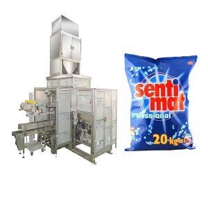 Automat Premade Big Bag Ambalare Machine Detergent pulbere Open-mouth Bagger
