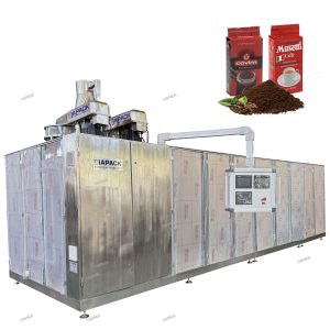 Mașină automată de umplere și ambalare cu saci de cărămidă cu două camere