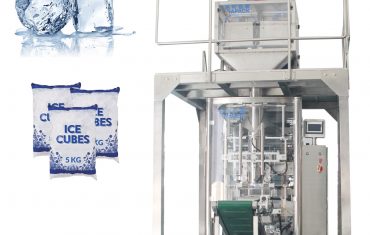 Mașină automată de ambalare a cuburilor de gheață de 5 kg