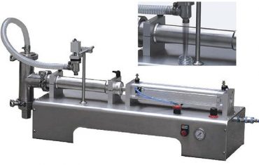 un singur lichid de umplere a pistonului cu cap