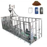 ZL100V cu o singură cameră de vid tip cărămidă care formează mașină de ambalare de umplere și etanșare pentru praf de cafea