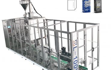 ZL100V cu o singură cameră de vid tip cărămidă care formează mașină de ambalare de umplere și etanșare pentru praf de cafea