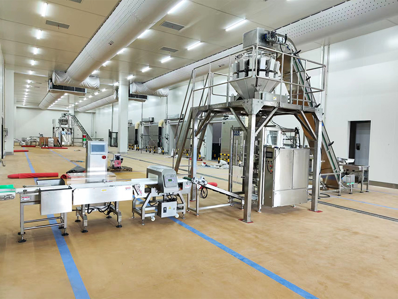 mașină automată de ambalat alimente congelate