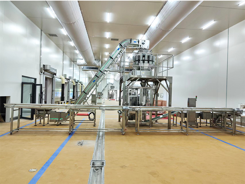 mașină automată de ambalat alimente congelate