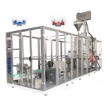 Mașină automată de ambalare cu vid pentru formarea sacilor de umplere