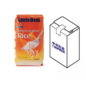 Geantă cu fund plat cu etichetare superioară pentru cereale