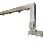 Elevator de alimentare cu găleți cu mai multe puncte de umplere