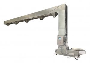 Elevator de alimentare cu găleți cu mai multe puncte de umplere