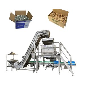 Mașină de umplere cu cântărire semiautomată